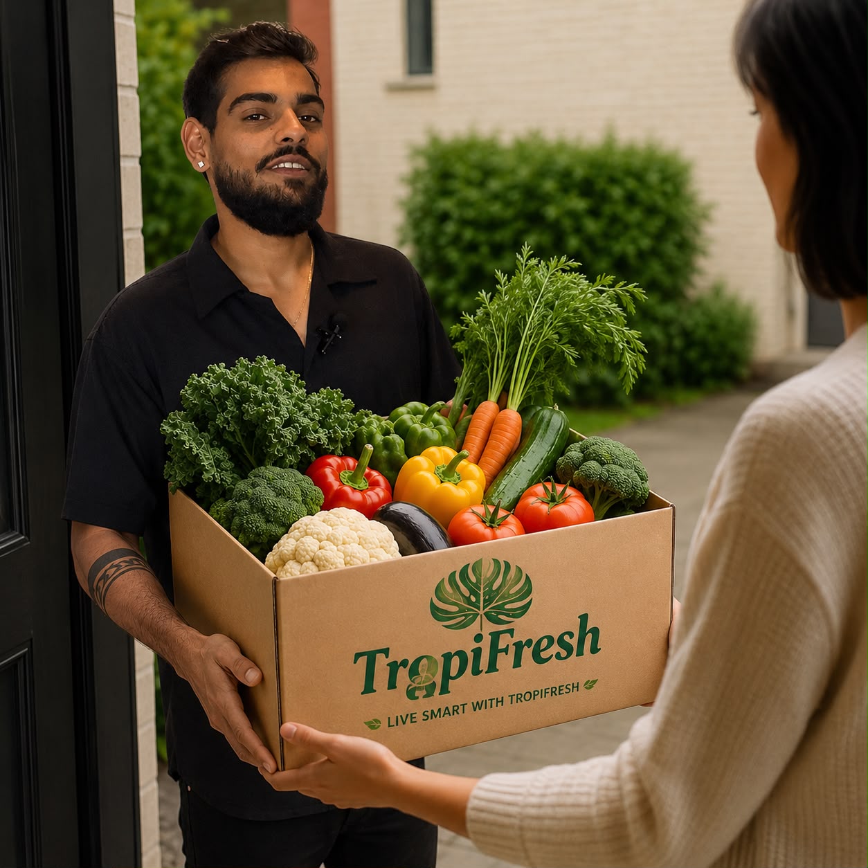 Fresh tropical produce